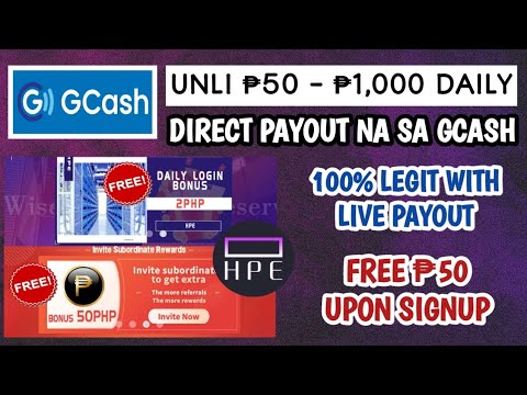 GCASH TIPS! FREE ₱52 UPON SIGNUP! UNLI ₱50 – ₱1,000 DAILY SA GCASH! NEW LEGIT PAYING APP 2022