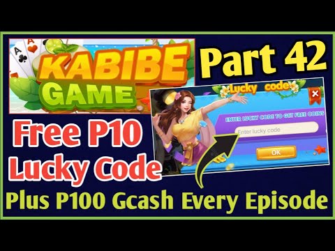 HOW TO GET P10 LUCKY CODE ON KABIBE GAME? | FREE P100 GCASH GIVEAWAY 😍 | EPISODE #42