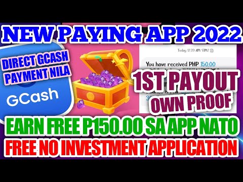 KUMITA AKO NG P150 SA NEW APP NATO DIRECT GCASH AT LOW MINIMUM PAYOUT APP