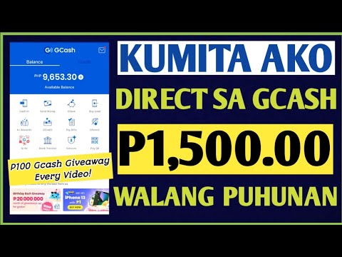 KUMITA AKO NG P1,500.00 DIRECT SA GCASH: 3 Mins. LANG PAYOUT NA AGAD | WALANG PUHUNAN!