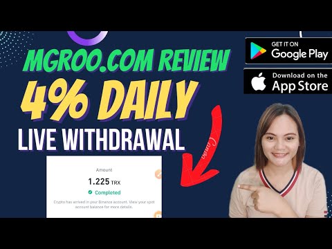 KUMITA ARAW ARAW KAY MGROO UPTO 4% DAILY|PASSIVE INCOME|LIVE WITHDRAWAL