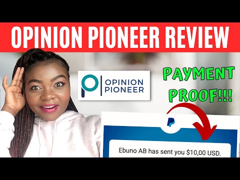 Legit Survey That Actually Pays Money| Opinion Pioneer Payment Proof