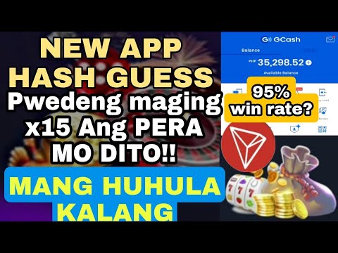 NEW APP:HASHGUESS MANG HUHULA KALANG AT PWEDENG MAGING x15 ANG PERA MO DITO| NEW PAYING APPLICATION