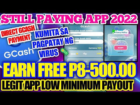 NEW PAYING APP 2022 | KUMITA NG P8-500.00 DIRECT GCASH | WALANG PUHUNAN | AT LOW MINIMUM PAYOUT