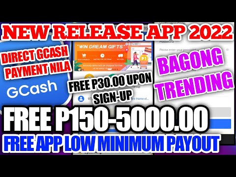 NEW RELEASE APP 2022 | FREE P30. 00 AFTER SIGN-UP AND DIRECT GCASH SILA | LOW MINIMUM PAYOUT