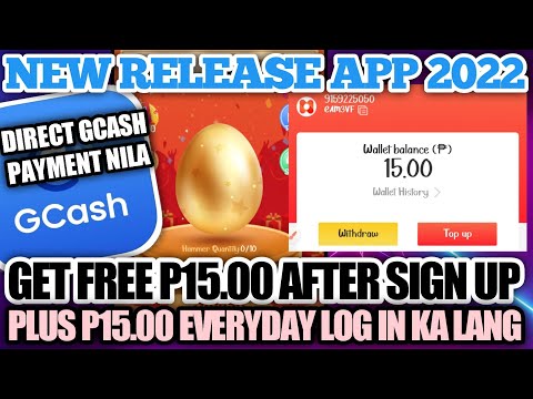 NEW RELEASE APP 2022 | GET FREE P15 PESOS EVERYDAY DIRECT GCASH | LOW MINIMUM PAYOUT