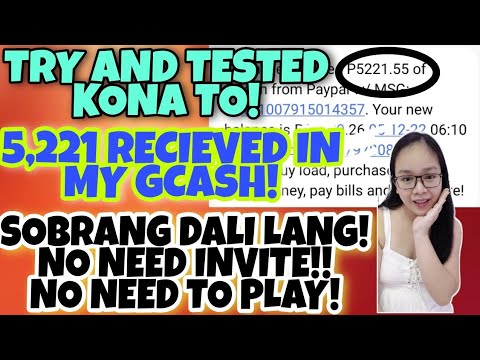 TRY AND TESTED KUNA!KUMITA AKO NG 221 DIRECT SA GCASH!NO NEED MAGLARO AT MAGINVITE!