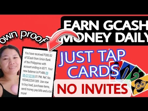 UNLI 300 PESOS GCASH MONEY DAILY| MAG TAP LANG NG CARDS?/WITH PROOF OF PAYOUT!