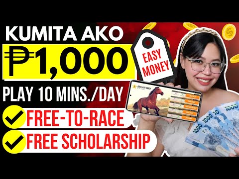 10 mins. MAY PERA NA! ₱1,000 Kinita ko! LARO NG 10 mins | Free-to-Race | Free Scholarship DarleyGo