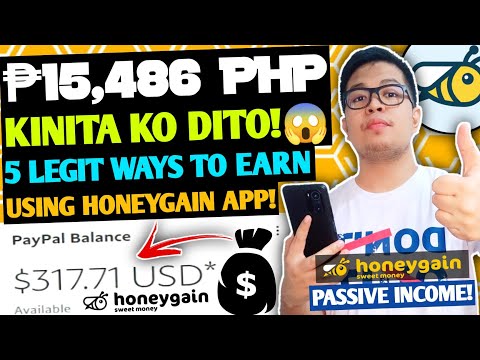 5 LEGIT WAYS TO EARN FAST USING HONEYGAIN! | ₱15,486 PESOS NA KINITA KO SA PASSIVE INCOME APP NA TO!