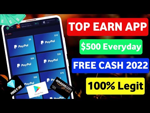 $500 🤑 EVERYDAY|TOP REAL 100% SURVEY EARNING APP|PAYPAL, FREE-FIRE,GIFT CARD ETC||FREE CASH APP 2022