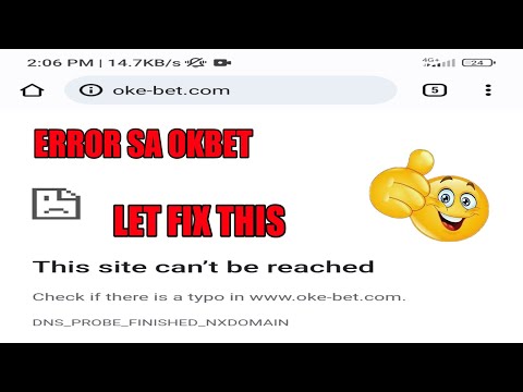 AYUSIN ANG ERROR SA OKBET PARA MAKA LARO LET FIX THIS 100% (NEW PAYING GAME 2022)