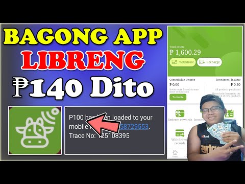 Bagong Free load App! Libreng ₱140 Pesos Sa Cashbaka App Smart/Tnt/Globe/Tm! Free load App Love