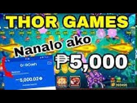 CRAZY FISHING THOR GAMES MADALI LANG PALA MANALO DITO | PANALO AKO 5K WALA PANG ISANG ORAS