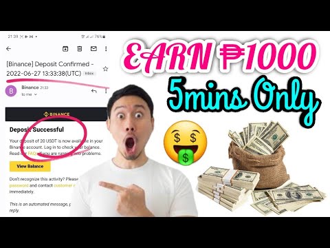 EARN! ₱1000 DAILY IN JUST 5 MINS EASY TO WITHDRAW MAKE MONEY ONLINE! PWEDE SA IOS AND ANDROID