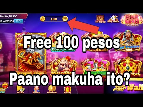 Free 100 pesos in Aurora game paano makuha ito?