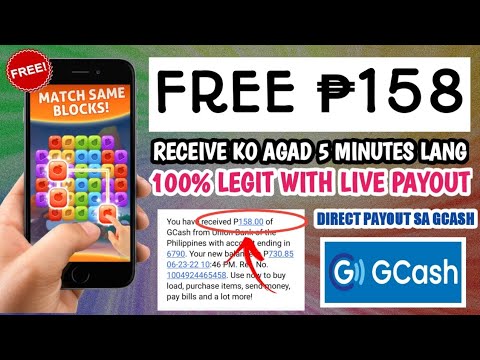 FREE ₱158 RECEIVE AGAD 5 MINUTES LANG! 100% LEGIT WITH LIVE PAYOUT! PROMISE UPON SIGNUP PAYOUT AGAD