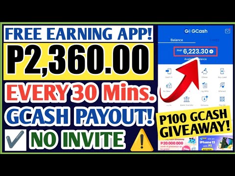 FREE EARNING APP: P3,360.00 EVERY 30 Mins. NO INVITE | PAYOUT DIRECT GCASH