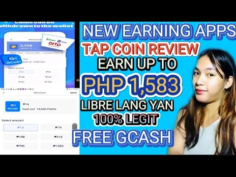 FREE GCASH | TAP COIN REVIEW | EARN UP TO 1,583 |  LEGIT 100% | LIBRENG PERA!! | MAX EARNINGS VLOGS