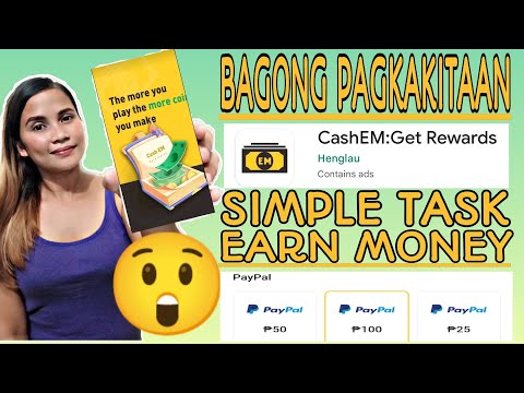 FREE P100 PESOS DAILY|CASHEM REVIEW APP| SUPER EASY TASK|DIRECT TO PAYPAL|LEGIT OR SCAM?