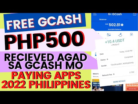 FREE P500.00 PESOS GCASH MONEY! RECEIVED AGAD, SIGN-UP NA (LEGIT PAYING APPS 2022 PHILIPPINES)