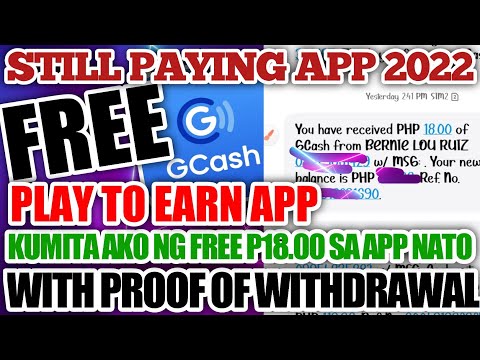 FREE TO EARN APP 2022 | LEGIT PAYING | KUMITA AKO NG UNLI P18.00 SA APP NA ITO