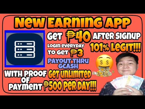 GCASH PAYPAL PAYOUT | 40 PESOS AFTER SIGN UP sa NEW APP NA TO & ₱500 PER DAY | with PROOF OF PAYMENT