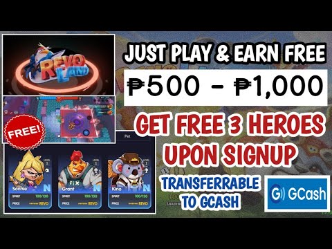 GET FREE 3 HEROES UPON SIGNUP! JUST PLAY & EARN FREE ₱500 – ₱1,000! NEW PLAY TO EARN GAME 2022