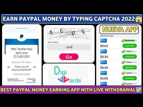 Highest Paying Apps 2022।Higest Paying Apps To Make Money Paypal।Nueva App 2022।Make Paypal Money 🤑