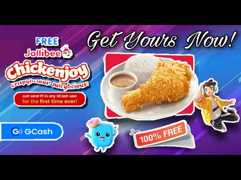 How to Claim FREE CHICKEN JOY from Jollibee using GCash App | Watch & Learn TV