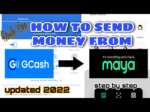 HOW TO TRANSFER/SEND MONEY FROM GCASH TO PAYMAYA UPDATED 2022 EASY STEPS