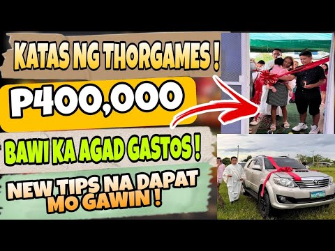 KATAS NG THOR GAMES || NEW TIPS PARA MALAMAN KUNG GAANO KATAGAL LANG KAYO DAPAT MAG LARO