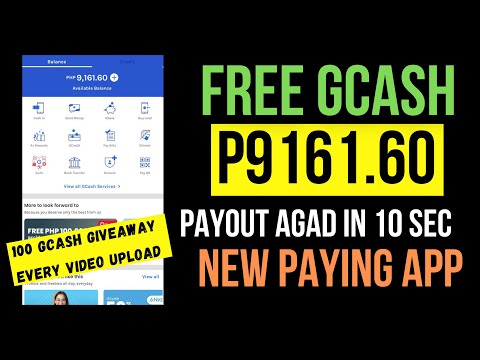 KUMITA AGAD NG LIBRENG PERA SA GCASH! SA LOOB NG 10 SECONDS! NEW GCASH PAYING APPLICATION 2022