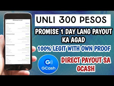 LEGIT PAYING APP! UNLI ₱300 AT PAYOUT AGAD 1 DAY LANG! 100% LEGIT AT PROMISE KIKITA KA 1 DAY LANG