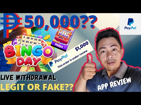 PAYING APP 2022 | FREE PAYPAL ₱50,000? | BINGO DAY APP REVIEW | LEGIT OR FAKE?