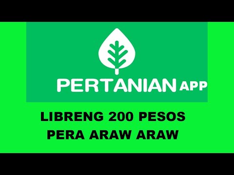 PERTANIAN | PERTANIAN APP | LIBRENG PERA ARAW ARAW