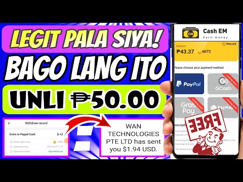 WITHDRAW AGAD: FREE ₱100 SA BAGONG LEGIT APP | LEGIT PAYING APPS | CASHEM APP PROOF OF PAYMENT