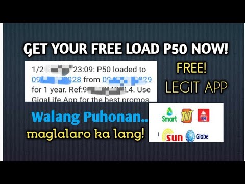 BAGONG FREE LOAD APP! LOAD OR GCASH CASHOUT!