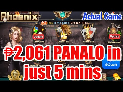 CASHOUT ₱2,061 IN 5 MINUTES || PHOENIX GAME TIPS AND Love || PAANO MANALO SA PHOENIX GAME