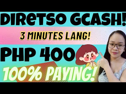 DIRECT GCASH! 400 PESOS AGAD IN 3 MINUTES! LEGIT NA LEGIT PARIN!