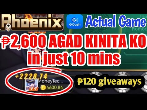 ₱2,600 AGAD in JUST 10 MINS || PHOENIX GAME TIPS AND Love || PAANO MANALO SA PHOENIX GAME