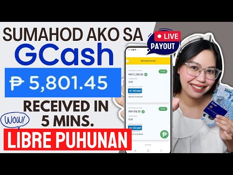 ₱5,801 SINAHOD ko sa GCASH😱 just OPEN APP 1 min./day | 100% LIBRE PUHUNAN | FAST PAYOUT