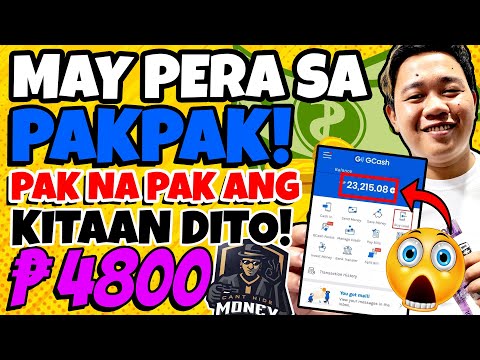 ⚠️₱4800 GCASH⚠️ KUMITA GAMIT ANG PAK PAK 💵 NEW PAYING EARNING APP🔥UNLIMITED KITAAN🔥GCASH GIVEAWAY