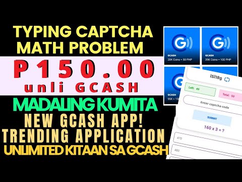 EARN FREE P150 AGAD SA GCASH |TYPING CAPTCHA AND ANSWERING MATH PROBLEM PAYOUT NA AGAD AGAD SA GCASH