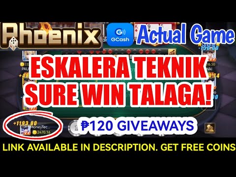 ESKALERA TEKNIK PARA SURE WIN || SLOWLY BUT SURELY || PHOENIX GAME TIPS AND Love