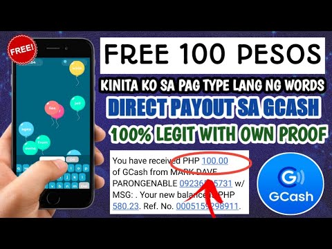 FREE ₱100 KINITA KO SA GCASH! TYPE WORDS & EARN FREE ₱100 – ₱500! 100% FREE & LEGIT WITH OWN PROOF