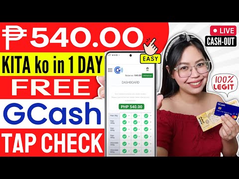 FREE ₱540 KITA KO IN 1 DAY💸 RECEIVE sa GCASH | just TAP CHECK ✅️ NO INVITE LINK PRAMIS!