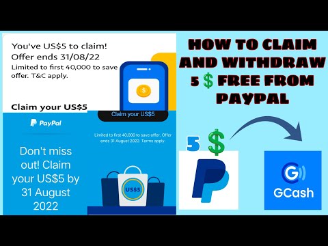 HOW TO CLAIM AND WITHDRAW FREE 5💲FROM PAYPAL TO GCASH