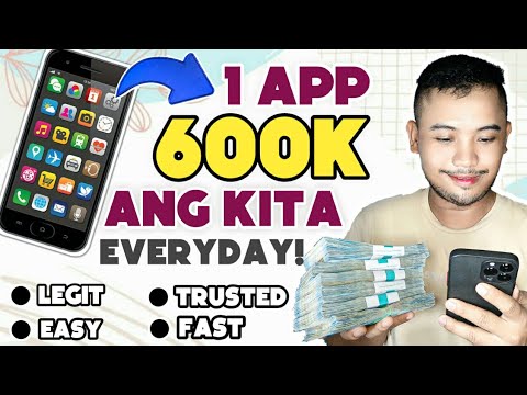 KUMITA AKO NG ₱600,000 GAMIT ANG CELLPHONE 1 DAY LANG | EARN MONEY ONLINE 2022