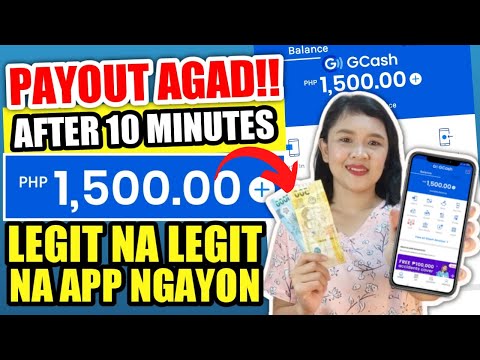 KUMITA AKO NG P1,500 GCASH MONEY! PAYOUT AGAD IN 10 MINUTES | LEGIT PAYING APPS 2022 PHILIPPINES